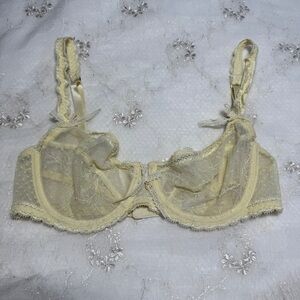 Chantelle Cream Lace Bra